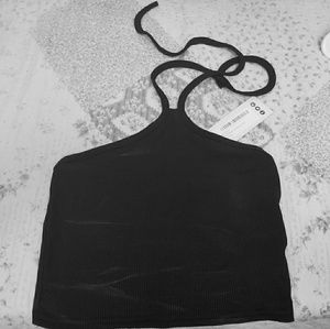 Ribbed cut away crop